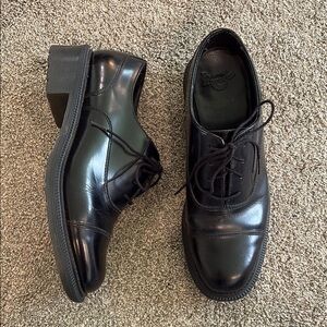 Dr. Martens Black Leather Henrietta Women’s Shoes Loafers Size 7